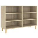 skænk 103,5x35x70 cm konstrueret træ sonoma-eg