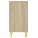 skænk 103,5x35x70 cm konstrueret træ sonoma-eg