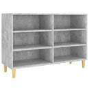 skænk 103,5x35x70 cm konstrueret træ betongrå