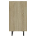 skænk 103,5x35x70 cm konstrueret træ sonoma-eg