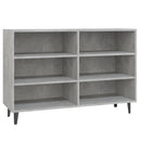skænk 103,5x35x70 cm konstrueret træ betongrå