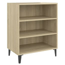 skænk 57x35x70 cm konstrueret træ sonoma-eg
