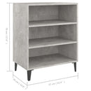 skænk 57x35x70 cm konstrueret træ betongrå