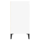 skænk 60x35x70 cm konstrueret træ hvid