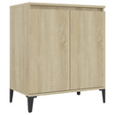 skænk 60x35x70 cm konstrueret træ sonoma-eg