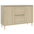 skænk 101x35x70 cm konstrueret træ sonoma-eg