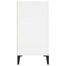 skænk 102x35x70 cm konstrueret træ hvid