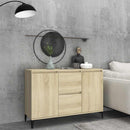 skænk 102x35x70 cm konstrueret træ sonoma-eg