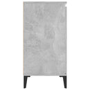 skænk 102x35x70 cm konstrueret træ betongrå