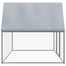 udendørs hønsebur 3x2x2 m galvaniseret stål