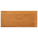 opbevaringsskab 50x22x110 cm massivt egetræ