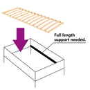 lamelbund med 13 lameller 70x200 cm