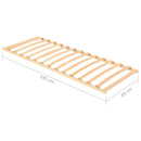 lamelbund med 13 lameller 80x200 cm