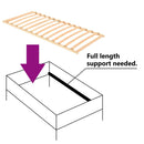 lamelbund med 13 lameller 90x200 cm