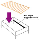 lamelbund med 13 lameller 120x200 cm