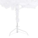 Kunstige juletræer PVC, Steel White