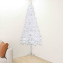 Kunstige juletræer PVC, Steel White