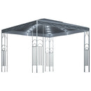 pavillon med LED-lyskæder 300x300 cm antracitgrå