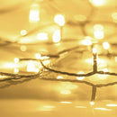 LED-lyskæde med 300 LED'er 30 m PVC varmt hvidt lys