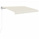 markise 350x250 cm manuel betjening cremefarvet