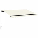markise 350x250 cm manuel betjening cremefarvet