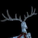 flyvende rensdyr juledekoration 120 lysdioder kold hvid