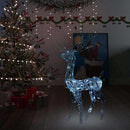 juledekoration rensdyr 140 LED'er 128 cm akryl kold hvid