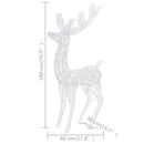julerensdyr XXL 180 cm 250 LED'er akryl varm hvid