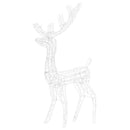 juledekoration rensdyrfamilie 300 LED'er akryl flerfarvet