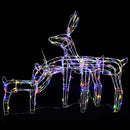 juledekoration i 3 dele rensdyr 229 LED'er