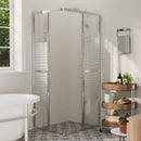 brusekabine 90x70x180 cm sikkerhedsglas