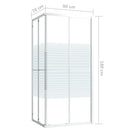 brusekabine 90x70x180 cm sikkerhedsglas