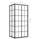 brusekabine 90x70x180 cm sikkerhedsglas