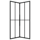 brusekabine 80x80x180 cm sikkerhedsglas