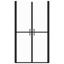 brusedør (68-71)x190 cm klart sikkerhedsglas