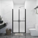 brusedør (68-71)x190 cm sikkerhedsglas matteret