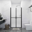brusedør (88-91)x190 cm sikkerhedsglas matteret