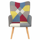 lænestol stof patchwork