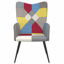 lænestol stof patchwork