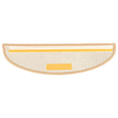 trappemåtter 15 stk. 56x17x3 cm cremefarvede halvrund