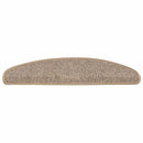 trappemåtter 15 stk. 65x21x4 cm brune halvrund store