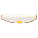 trappemåtter 15 stk. 65x21x4 cm lysebrune halvrunde store