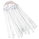 lyskæde meteorregn 20 stk. 30 cm 480 LED'er farverigt lys