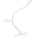 fairy lights-lyskæder 20 m 200 LED'er 8 funktioner kold hvid