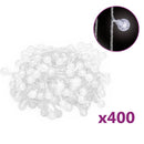 fairy lights-lyskæder 40 m 400 LED'er 8 funktioner kold hvid