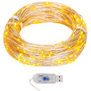 fairylights-lyskæde 40 m 400 LED'er 8 funktioner varm hvid