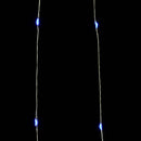 fairylights-lyskæde 40 m 400 LED'er 8 funktioner kold hvid