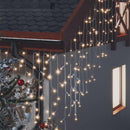 lysgardin 10 m 400 LED'er 8 funktioner varm hvid
