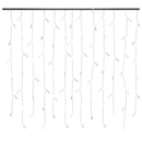 lysgardin 10 m 400 LED'er 8 funktioner kold hvid