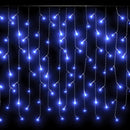 lysgardin 10 m 400 LED'er 8 funktioner blå